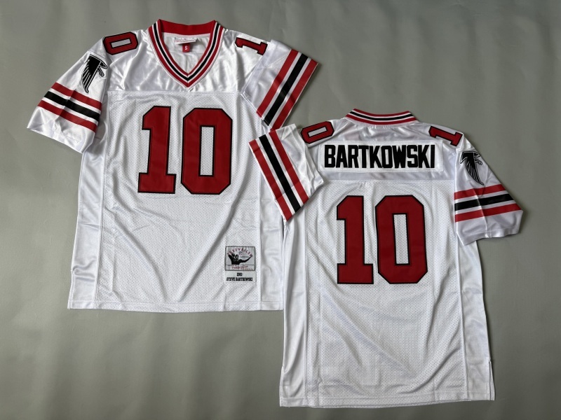 Men 2025 Atlanta Falcons #10 Bartkowskin white Throwback Limited NFL Jersey style 001->atlanta falcons->NFL Jersey